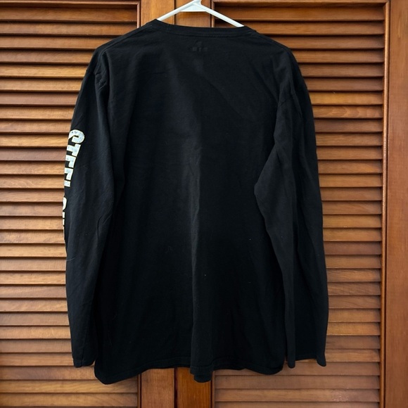 Pittsburgh Steelers Men’s  Black Long Sleeve Shirt - Picture 5 of 5